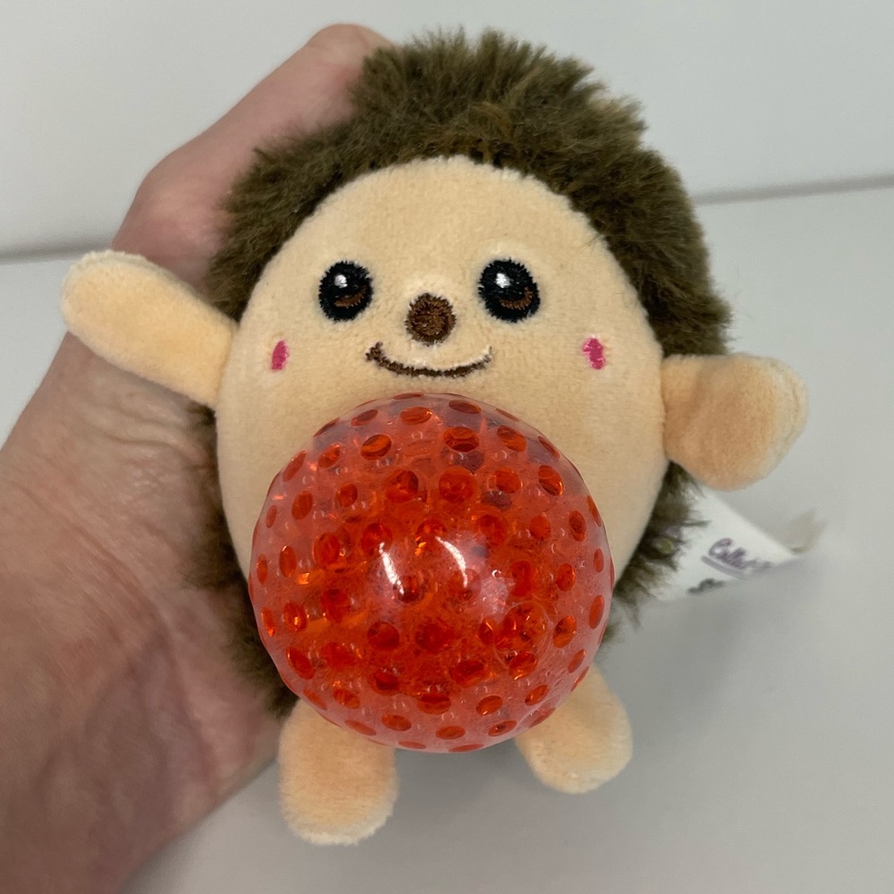2 PBJ's Spike the Hedgehog and Lily the Frog Plush Ball Jellies - Picture 3 of 8